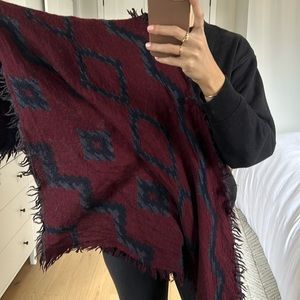 SOLD Wilfred Mosaic triangle scarf